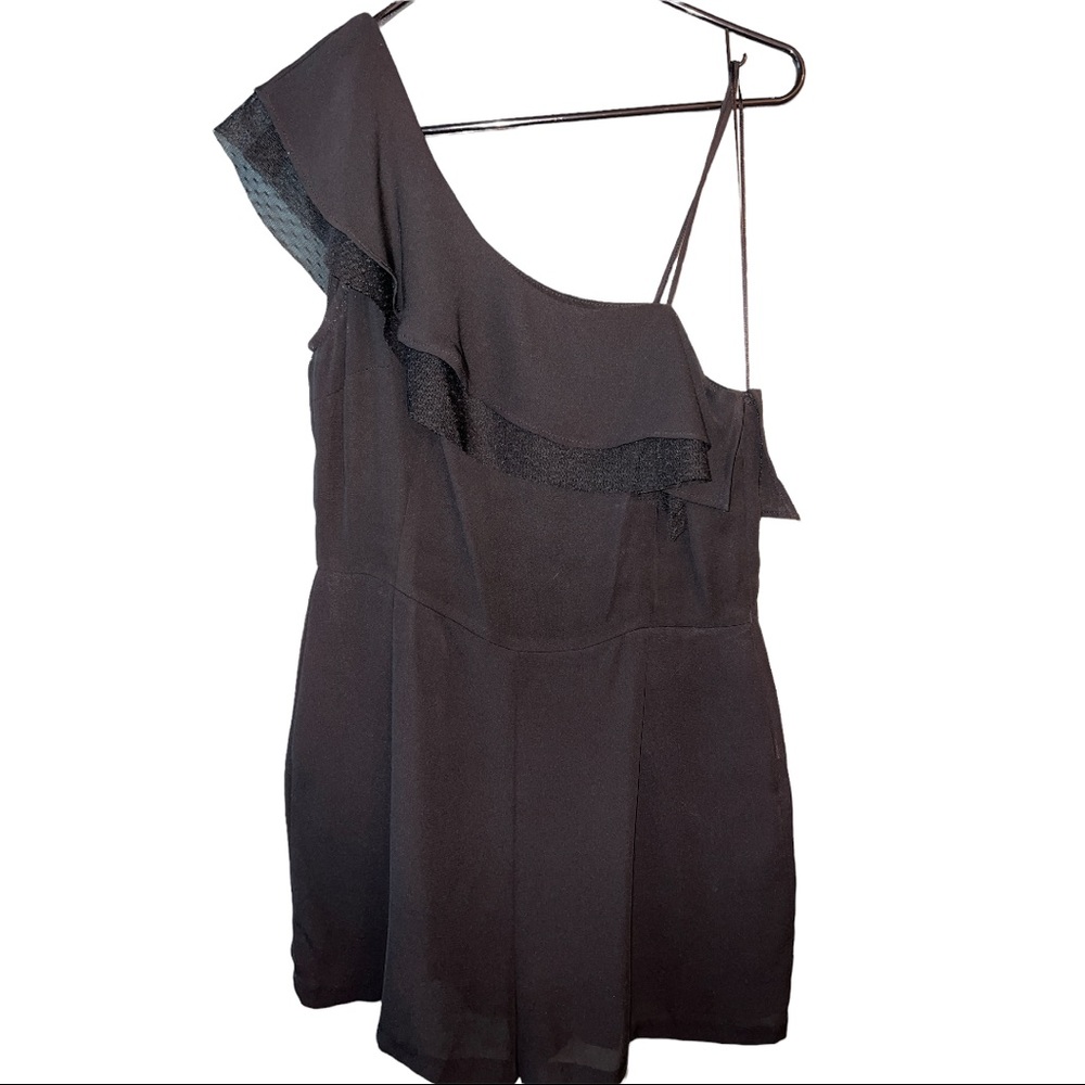 Mini romper black dress